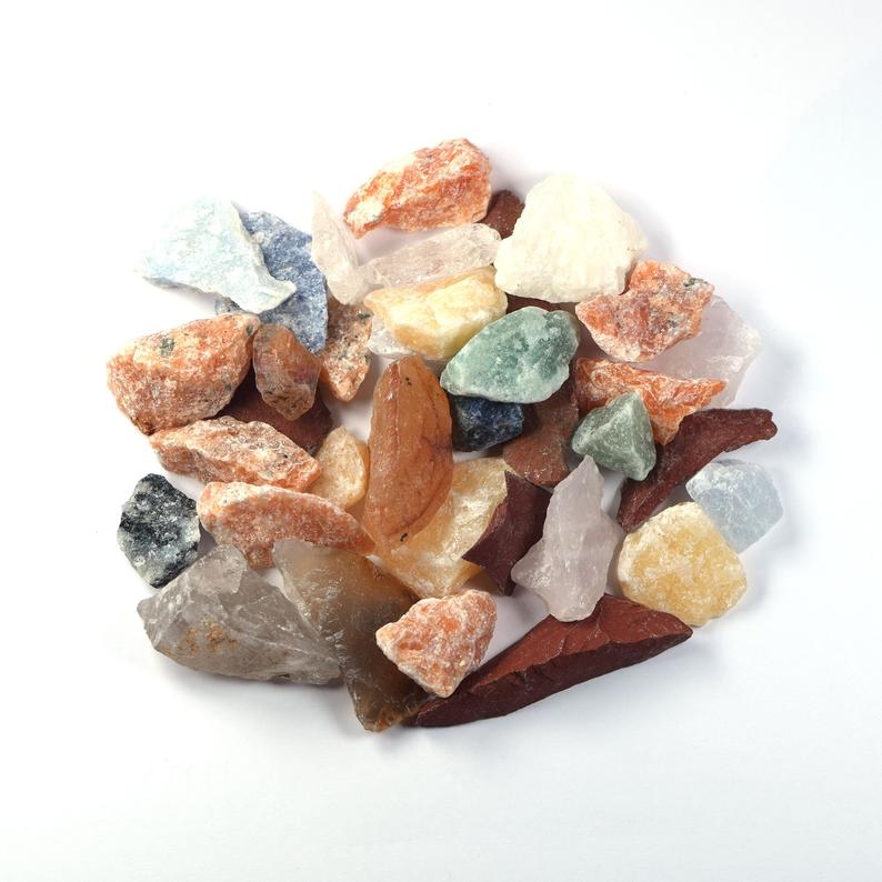 Mixed Rough Rocks For Tumbling