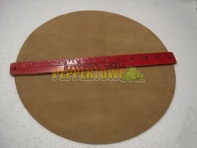 Roughened Cowhide Leather Polishing Disc - 8 inch - by GEMWORLD online ...