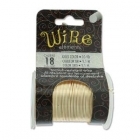 18ga Beadsmith Tarnish Resistant Gold Plated Wire 