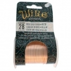 28ga Beadsmith Tarnish Resistant Wire – Rose Gold