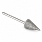 2mm Diamond Pointed Head Burr – 80 Grit