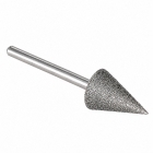 4mm Diamond Pointed Head Burr – 80 Grit
