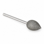 5mm Diamond Flame Shape Burr 80 Grit