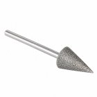 5mm Diamond Pointed Head Burr – 80 Grit