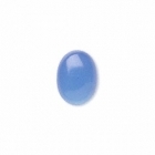 6 x 8 Cabochon - Dyed Agate Light Blue