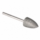 6mm Diamond Bullet Head Drill Burr 80 Grit