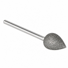 6mm Diamond Flame Shape Burr 80 Grit