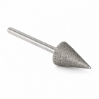 6mm Diamond Pointed Head Burr – 80 Grit