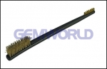 7" Double Sided Cleaning Brush - Brass