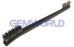 7" Double Sided Cleaning Brush - Stainless Steel