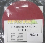 Diamond Sanding Disc Pro 600 mesh- 8" - SECOND