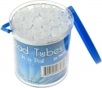 Bead Plastic Tubes in a Pail with Lid - 24Pcs