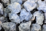 Calcite Blue Chunks Rough Stone - per kilo