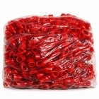 Clear Hangsell Storage Tubes with Hooks – Pack of 100