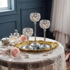 Egyptian Crystal Candleholders - Small Set