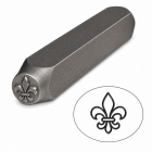 Fancy Design Stamp 6mm – Fleur de Lis