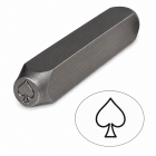 Fancy Design Stamp 6mm – Spade