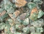 Fluorite with Green and Purple Rough Stone - per kilo