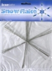Snowflake Beading Kit 6"