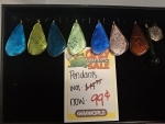 Teardrop Glass Pendant